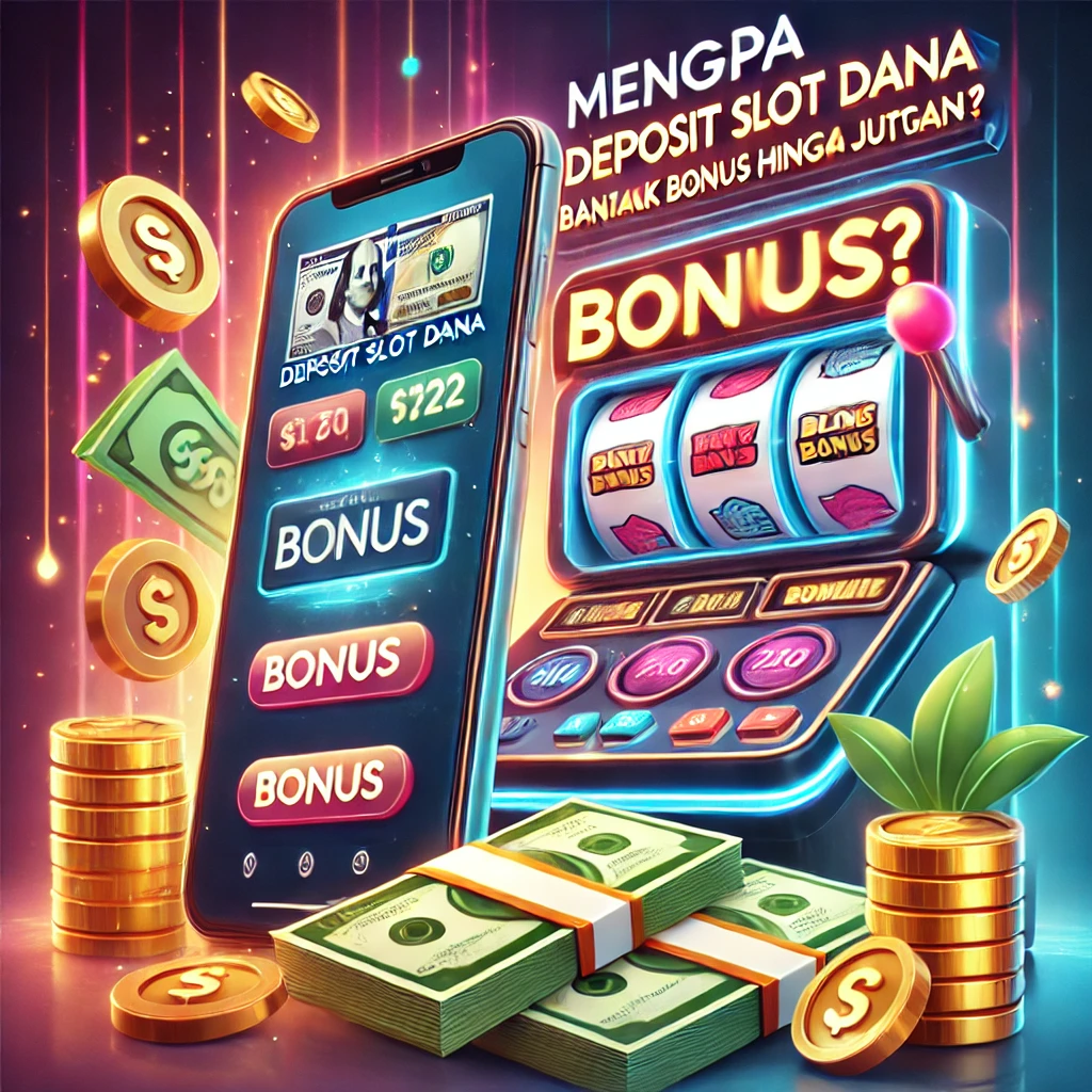Mengapa Deposit Slot Dana Dapat Banyak Bonus Hingga Jutaan?