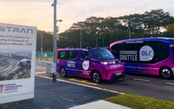 Layanan robotaxi di Singapura yang inovatif dan modern